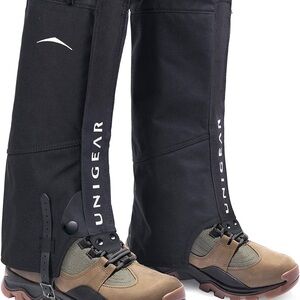 Unigear Black and Brown Gaiters